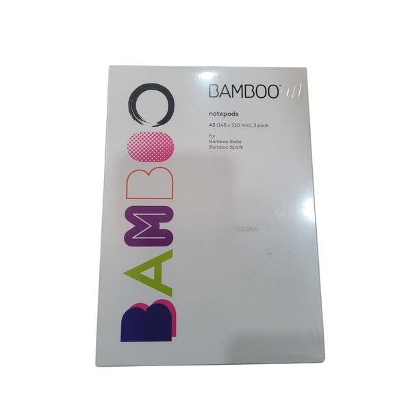 Wacom Bamboo Notepads A5 3‎ Pack for Bamboo Slate Bamboo Spark - Picture 1 of 4